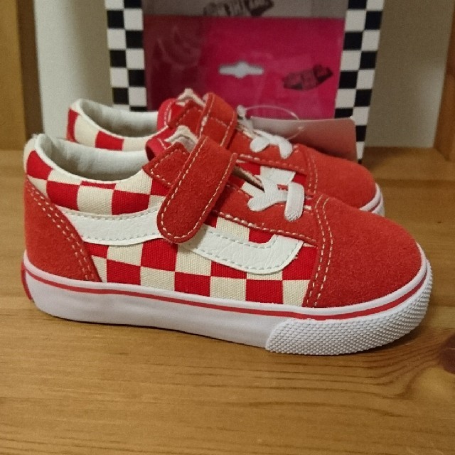 VANS(ヴァンズ)のVANS キッズスニーカー 14cm 新品未使用 キッズ/ベビー/マタニティのベビー靴/シューズ(~14cm)(スニーカー)の商品写真