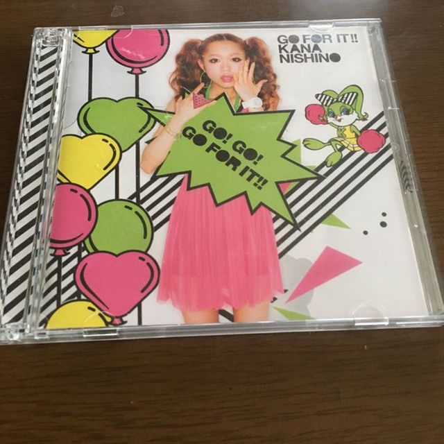 西野カナ CD 初回限定盤 GO FOR IT!! エンタメ/ホビーのエンタメ その他(その他)の商品写真