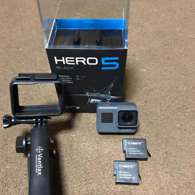 GoPro(ゴープロ)のGoProHERO5 ゴープロ スマホ/家電/カメラのカメラ(コンパクトデジタルカメラ)の商品写真