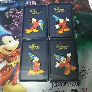 ディズニー(Disney)のD23 expo Japan 2018 ピンズ  4個セット(バッジ/ピンバッジ)