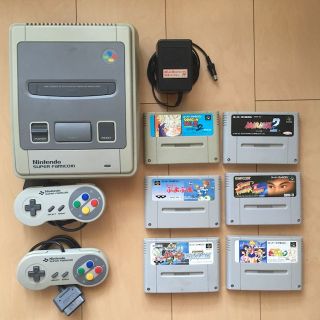 スーパーファミコン(スーパーファミコン)のスパーファミコン セット(家庭用ゲーム機本体)