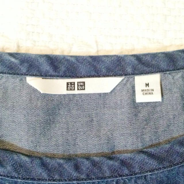 UNIQLO(ユニクロ)のデニムトップス🌸 レディースのトップス(Tシャツ(半袖/袖なし))の商品写真