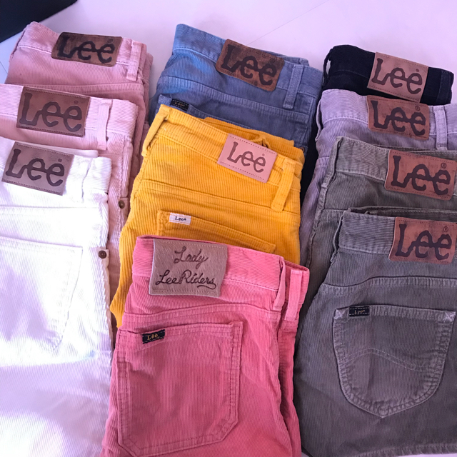 Lee(リー)のLee  コーデュロイボトム  10点セット レディースのパンツ(デニム/ジーンズ)の商品写真