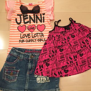 ジェニィ(JENNI)のJENNI 130セット(スカート)