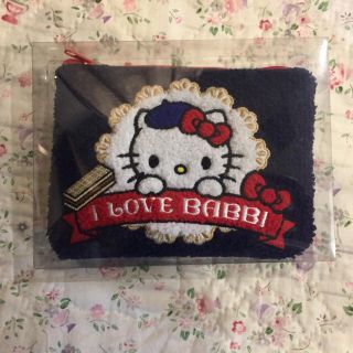 ハローキティ(ハローキティ)のBABBI ハローキティコラボ ポーチ チョコ ウエハース(ポーチ)