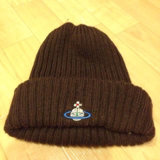 ヴィヴィアン(Vivienne Westwood) 古着 ニット帽/ビーニー(レディース