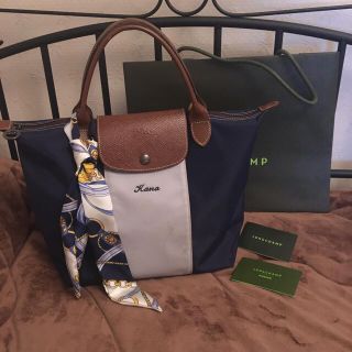 Longchamp ロンシャン カスタム オーダーバイカラーバッグの通販 ラクマ