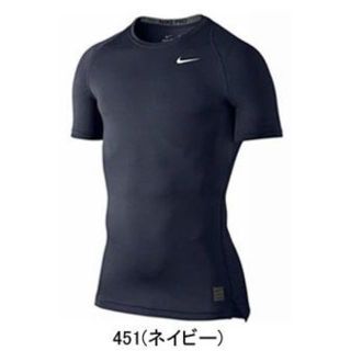 ナイキ(NIKE)のNIKE ナイキ ジム ウェア インナー コンプレッション L　紺(その他)