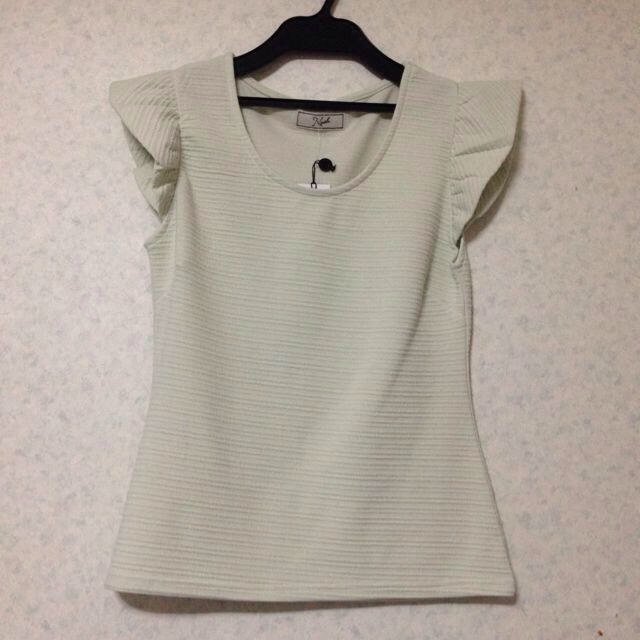 Noela(ノエラ)のNoela✳︎フリル袖トップス レディースのトップス(Tシャツ(半袖/袖なし))の商品写真