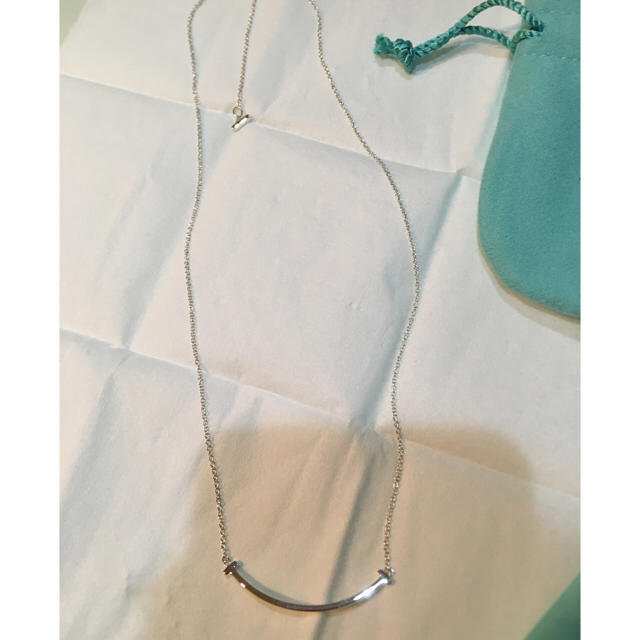 Tiffany & Co. - ティファニー スマイルネックレス 新品未使用品の通販