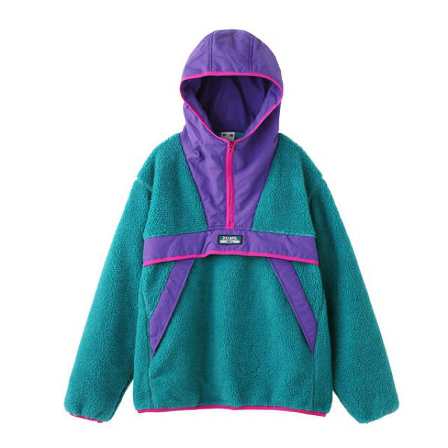 X-girl(エックスガール)のFLEECE ANORAK レディースのジャケット/アウター(ブルゾン)の商品写真