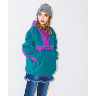 エックスガール(X-girl)のFLEECE ANORAK(ブルゾン)