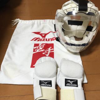 ミズノ(MIZUNO)の伝統空手メンホー（子ども用）、拳サポ(相撲/武道)