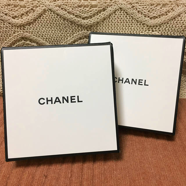 CHANEL(シャネル)の☆CHANEL 空ボックス 2個セット☆ インテリア/住まい/日用品の収納家具(ケース/ボックス)の商品写真