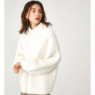 スライ(SLY)のsly BOUCLE OVER TOPS 新品 タグ付(ニット/セーター)