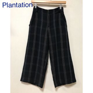 プランテーション(Plantation)のPlantationプランテーション麻混ワイドパンツ(カジュアルパンツ)