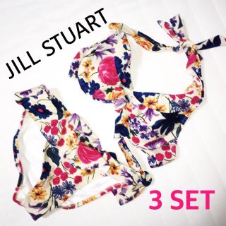 ジルスチュアート(JILLSTUART)のJILL STUART 水着 美品 花柄 フラワー(水着)