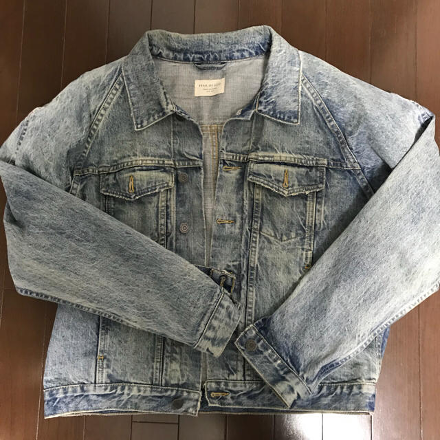 fear of god 4th denim trucker jackt