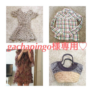 グレースコンチネンタル(GRACE CONTINENTAL)の♡gachapingo様専用♡(ミニワンピース)