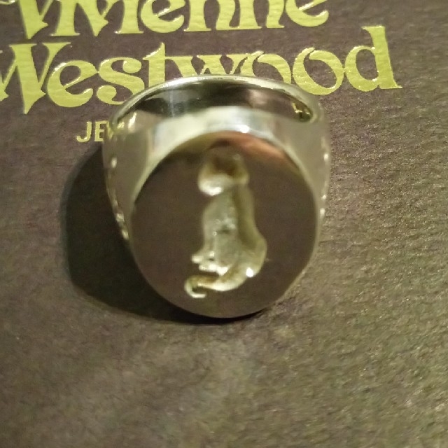 Vivienne Westwood(ヴィヴィアンウエストウッド)の廃盤 キャットリングXS 12-13号 ヴィヴィアン レディースのアクセサリー(リング(指輪))の商品写真
