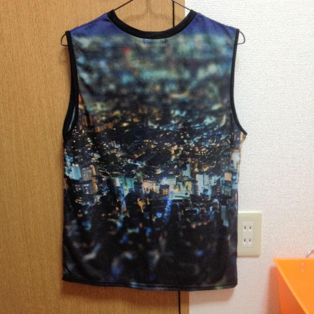 MURUA(ムルーア)の2014SS♡夜景プリントタンクトップ レディースのトップス(Tシャツ(半袖/袖なし))の商品写真