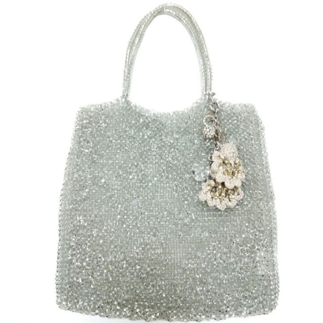 ANTEPRIMA♡ワイヤーバッグ/スクエア*シルバー*ラージ - ハンドバッグ ANTEPRIMA♡ワイヤーバッグ/ラージ*シルバー