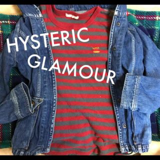 ヒステリックグラマー(HYSTERIC GLAMOUR)のHYSTERIC GLAMOR ボーダーカットソー♡(カットソー(長袖/七分))