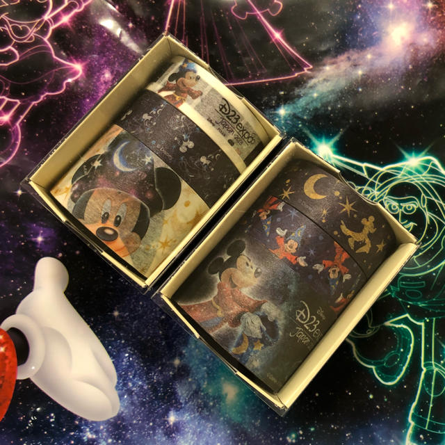 Disney(ディズニー)の新品未開封☆ D23 EXPO マスキングテープ 2種セット インテリア/住まい/日用品の文房具(テープ/マスキングテープ)の商品写真