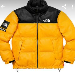 シュプリーム(Supreme)の早い者勝ち！supreme north face レザーヌプシ(ダウンジャケット)