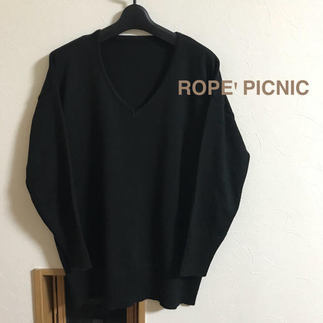 Rope' Picnic(ロペピクニック)のロペピクニック Vネック ニット サイズ38 レディースのトップス(ニット/セーター)の商品写真