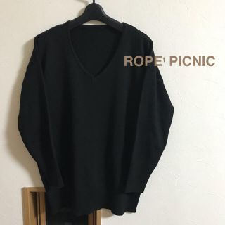 ロペピクニック(Rope' Picnic)のロペピクニック Vネック ニット サイズ38(ニット/セーター)