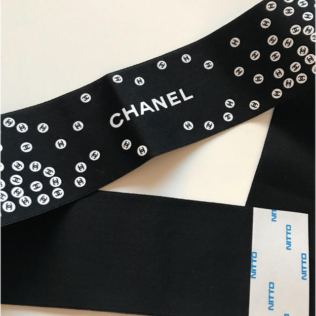 CHANEL(シャネル)のシャネル ワイドリボン   レア 正規品 その他のその他(その他)の商品写真