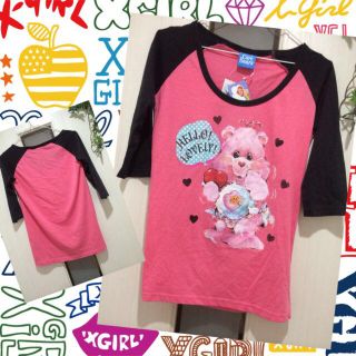 新品即納！CareBearsのピンクT☆(Tシャツ(長袖/七分))