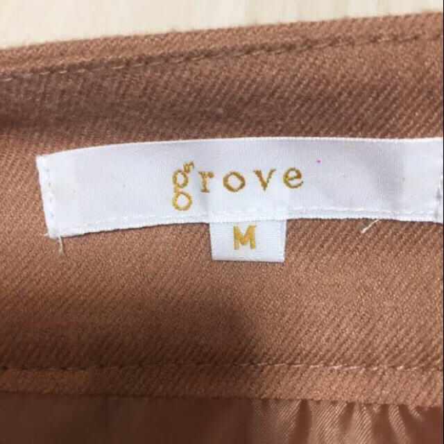 grove(グローブ)の【タイムセール】 grove スカート オレンジ レディースのスカート(ひざ丈スカート)の商品写真