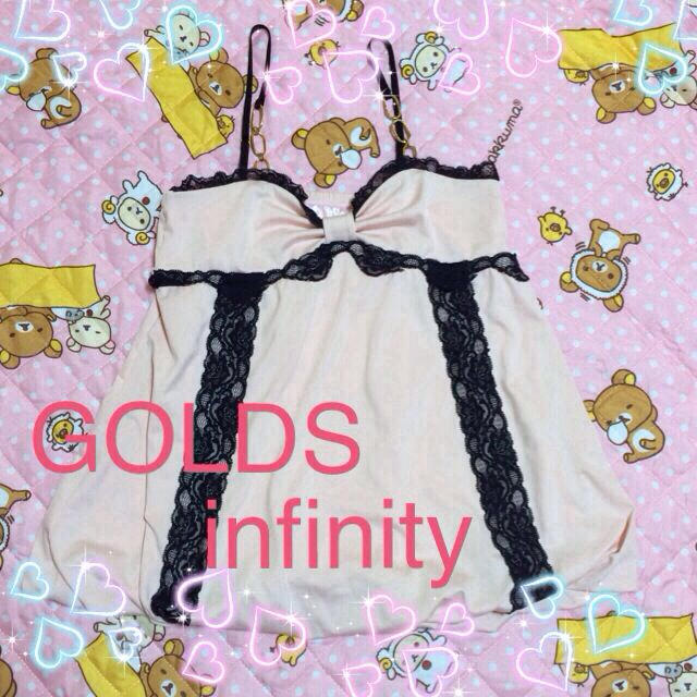 GOLDS infinity(ゴールズインフィニティ)のGOLDS infinity キャミ❤︎ レディースのトップス(キャミソール)の商品写真