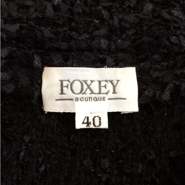 FOXEY(フォクシー)のフォクシーニットジャケット   レディースのジャケット/アウター(その他)の商品写真