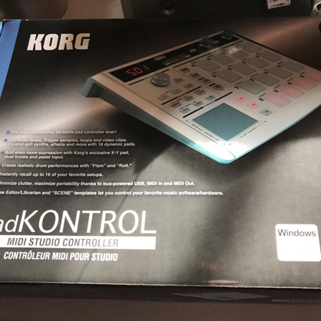 KORG(コルグ)のKORG padKONTROL 楽器のDTM/DAW(MIDIコントローラー)の商品写真