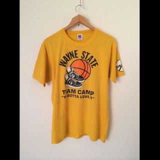 ビームス(BEAMS)のWayneState/RussellビンテージTシャツ(アメリカ製)(Tシャツ/カットソー(半袖/袖なし))