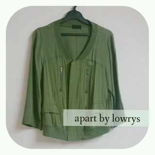 アパートバイローリーズ(apart by lowrys)の試着のみ★ミリタリーブルゾン(ブルゾン)