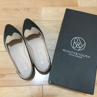 ビューティアンドユースユナイテッドアローズ(BEAUTY&YOUTH UNITED ARROWS)のB&Y購入 美品パンプス(ハイヒール/パンプス)