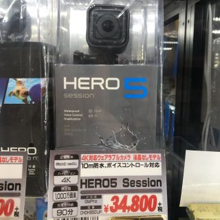 ゴープロ(GoPro)のGoPro HERO5 Session CHDHS-502-AP(コンパクトデジタルカメラ)