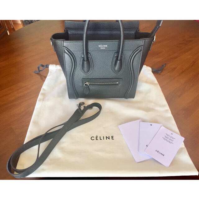 celine - CELINE PARIS ラゲージ ナノショッパー