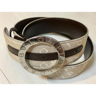 ブルガリ(BVLGARI)のBVLGARI♥ロゴマニアデニム×レザーベルト(ベルト)