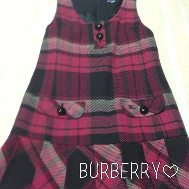 BURBERRY - バーバリーチェックワンピース