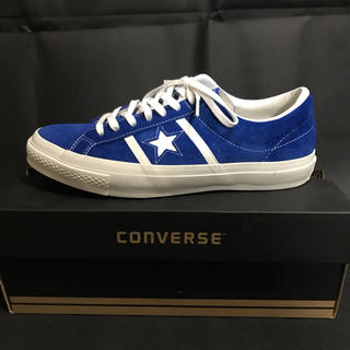 コンバース(CONVERSE)のコンバース スター&バーズ 新品未使用 27.5センチ ブルー(スニーカー)