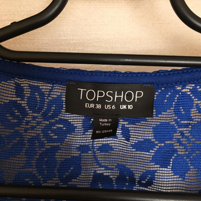 TOPSHOP(トップショップ)の総レーストップス レディースのトップス(カットソー(半袖/袖なし))の商品写真