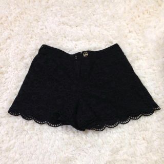 ミッシュマッシュ(MISCH MASCH)の黒スエードショーパン♡(ショートパンツ)