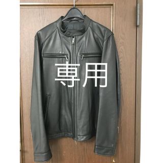 バーバリーブラックレーベル(BURBERRY BLACK LABEL)の<BURBERRY BLACK LABEL>★羊革★ライダースジャケット(ライダースジャケット)