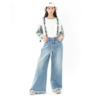 エックスガール(X-girl)のaimi様専用 WIDE LEG PANTS(デニム/ジーンズ)