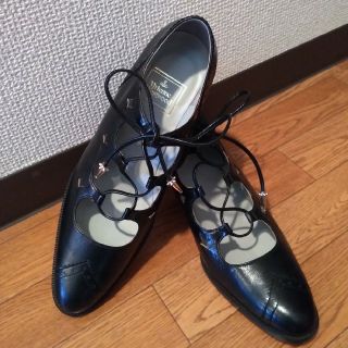 ヴィヴィアンウエストウッド(Vivienne Westwood)のレースアップパンプス　23.5cm(ハイヒール/パンプス)